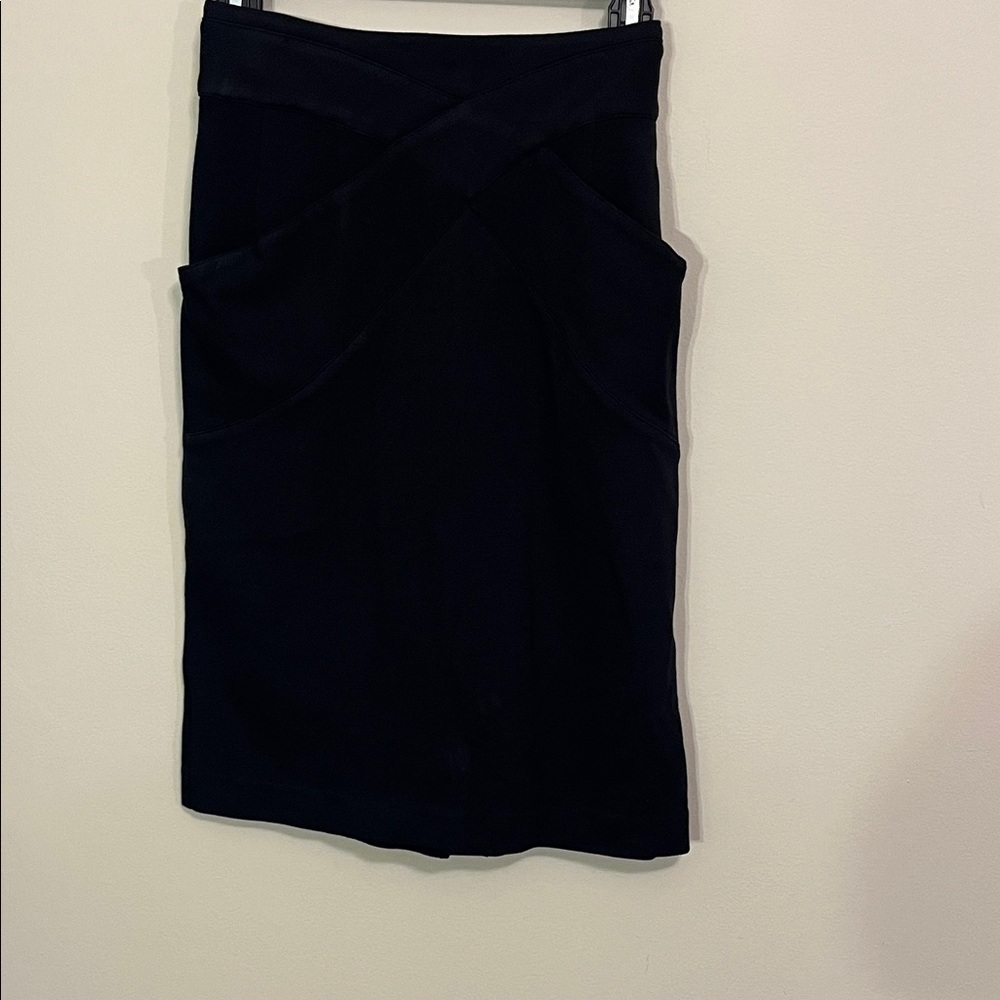 BCBGMaxAzria Black Pencil Skirt